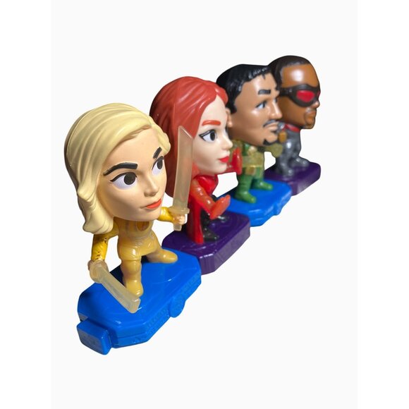 McDonald's Marvel Eternals kids meal toys  Set Of 4 Superheroes  Collectible Fig - Picture 6 of 11